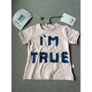 🔥FLASH SALE🔥 Il Gufo Pink T Shirt I'm True size 9 Months
